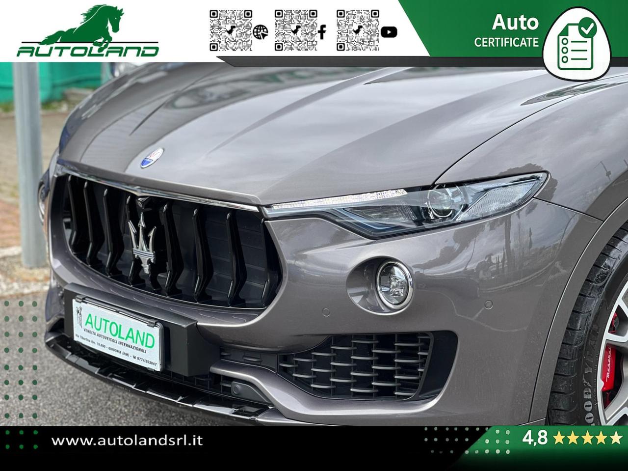 Maserati Levante 3.0 V6 Gransport 275cv auto Tetto Full