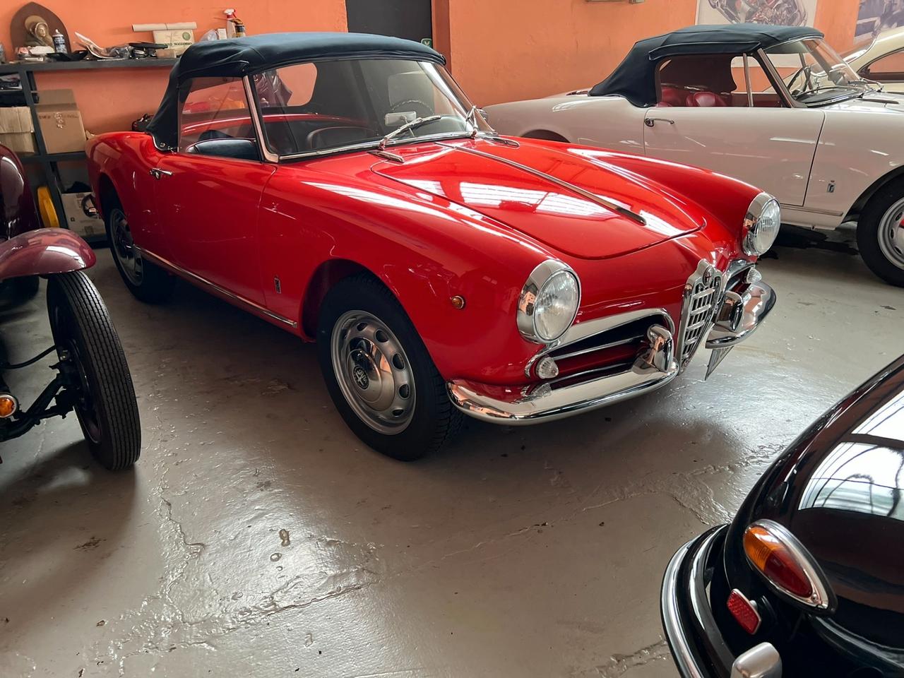 Alfa Romeo Giulietta spider Veloce 1958 restaurata