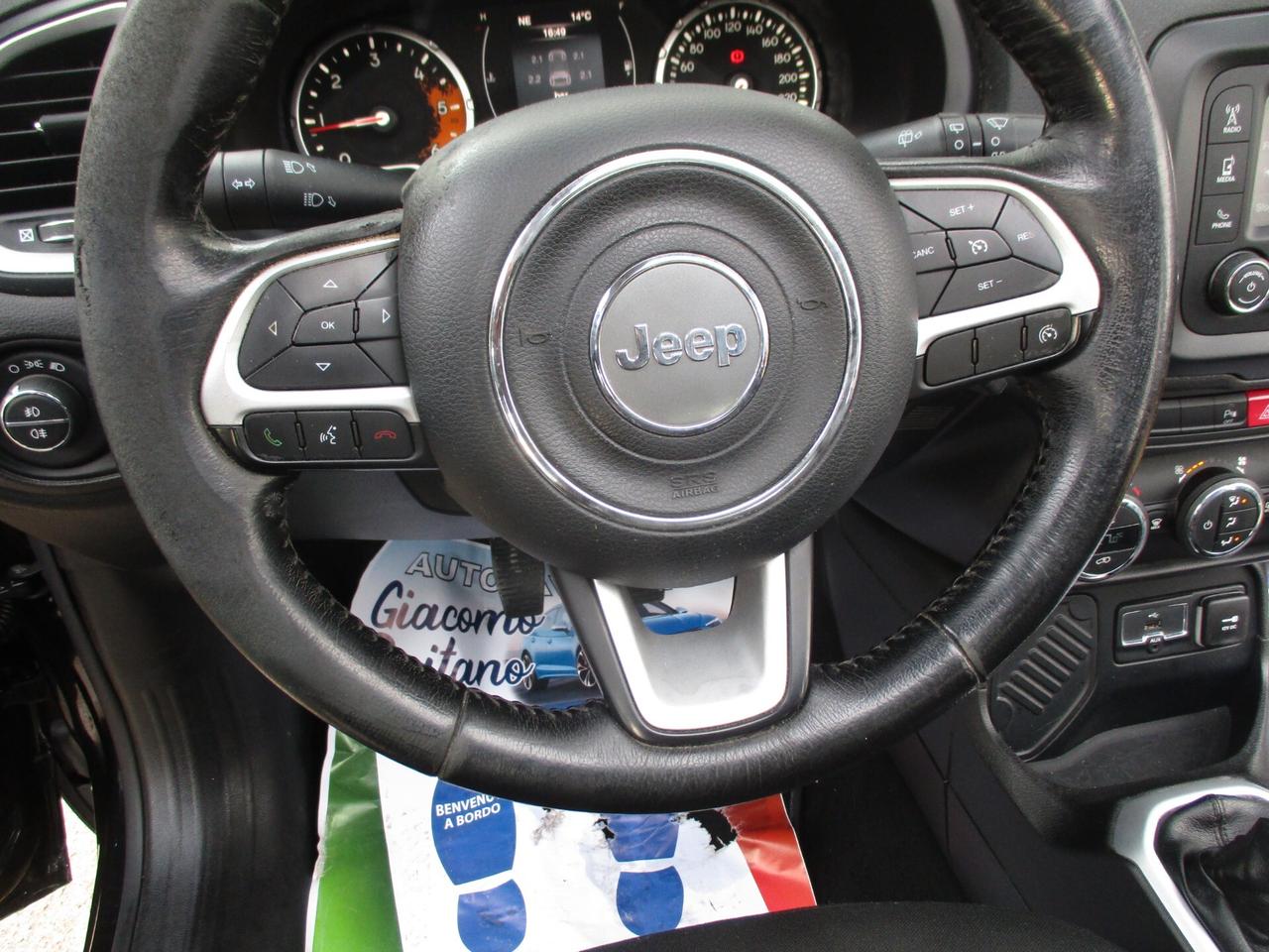 Jeep Renegade 1.6 Mjt 120 CV FULL !!!(TETTO,NAVI)2016