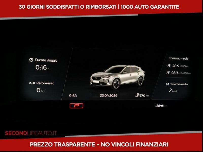 CUPRA Formentor 1.4 e-hybrid 204cv dsg