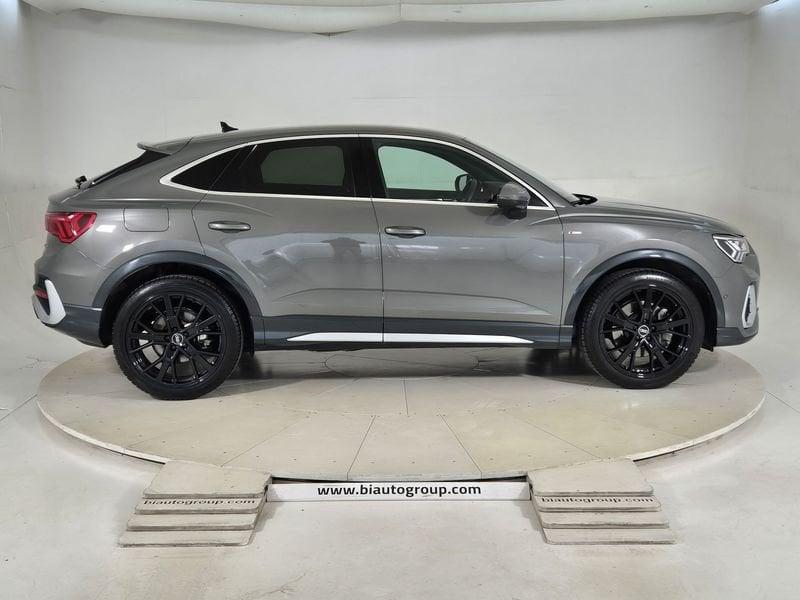 Audi Q3 I 2019 Sportback Benzina Sportback 45 2.0 tfsi S line edition quattro s-