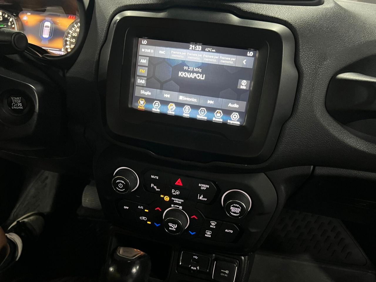 NUOVA JEEP RENEGADE LIMITED BLACK LINE 1.6 MJT 120CV DCT AUTOMATICA - TETTO PANO