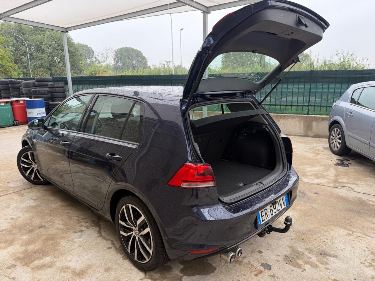 VW GOLF 7 R-LINE 1.6TDI GANCIO TRAINO 1500kg