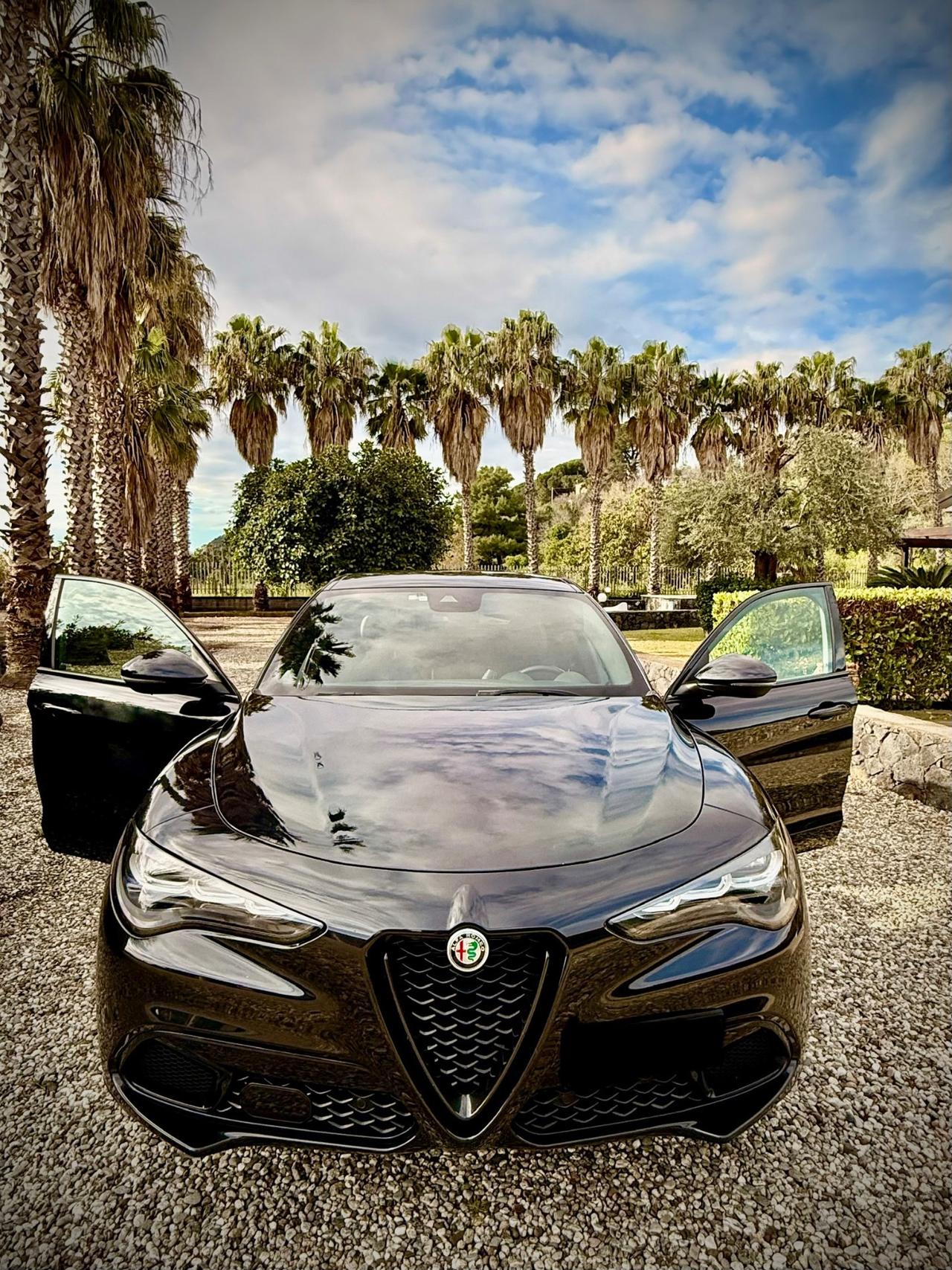 Alfa Romeo Stelvio 2.2 Turbodiesel 210 CV AT8 Q4 Veloce Fatture Tagliandi