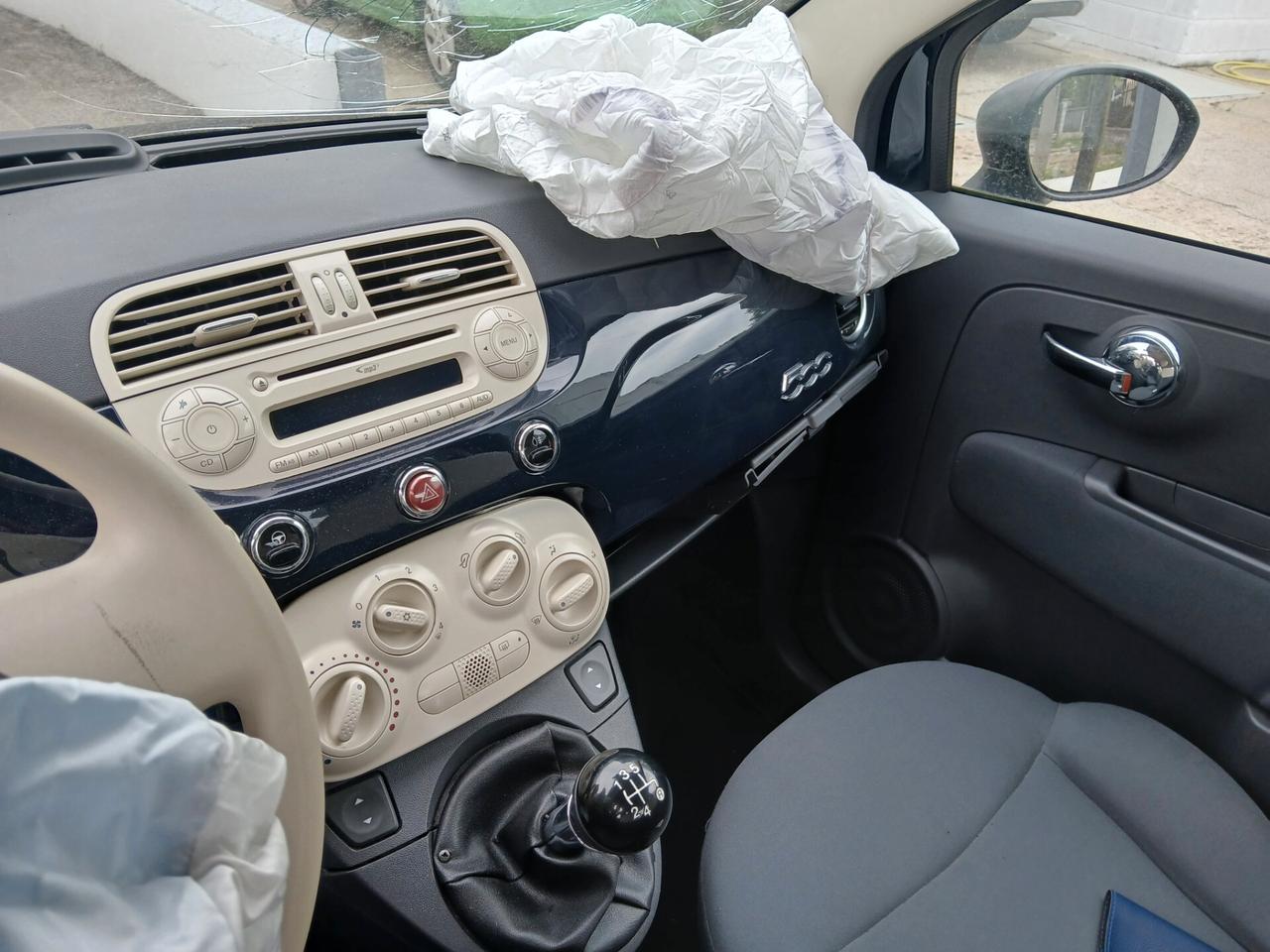 Fiat 500 1.2 Incidentata