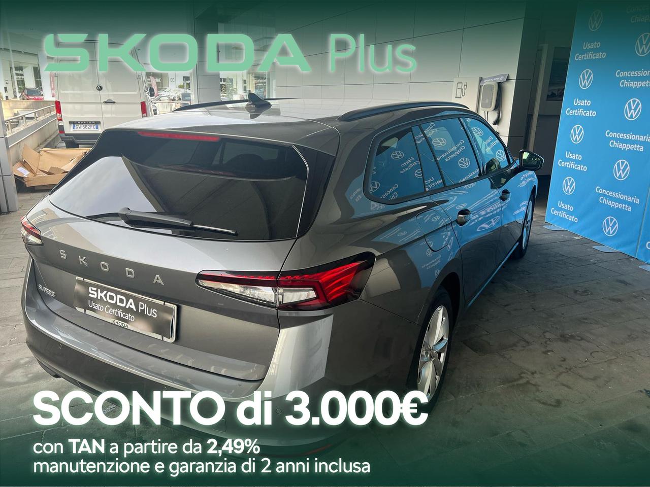 Skoda Superb wagon 2.0 tdi selection 150cv dsg