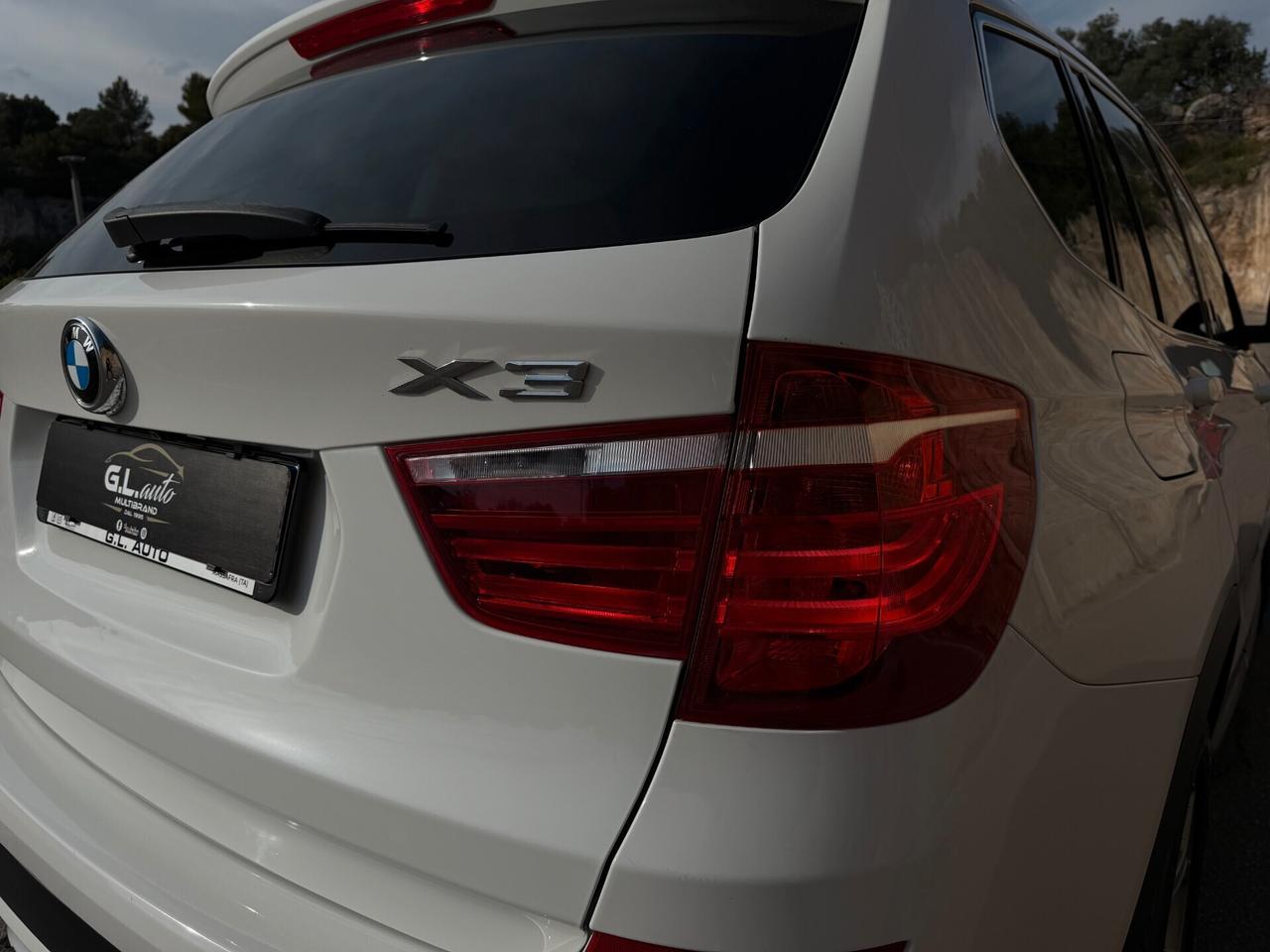 BMW X3 X-LINE/2.0 X-Drive 190CV/CERCHI 18"/PELLE/NAVI