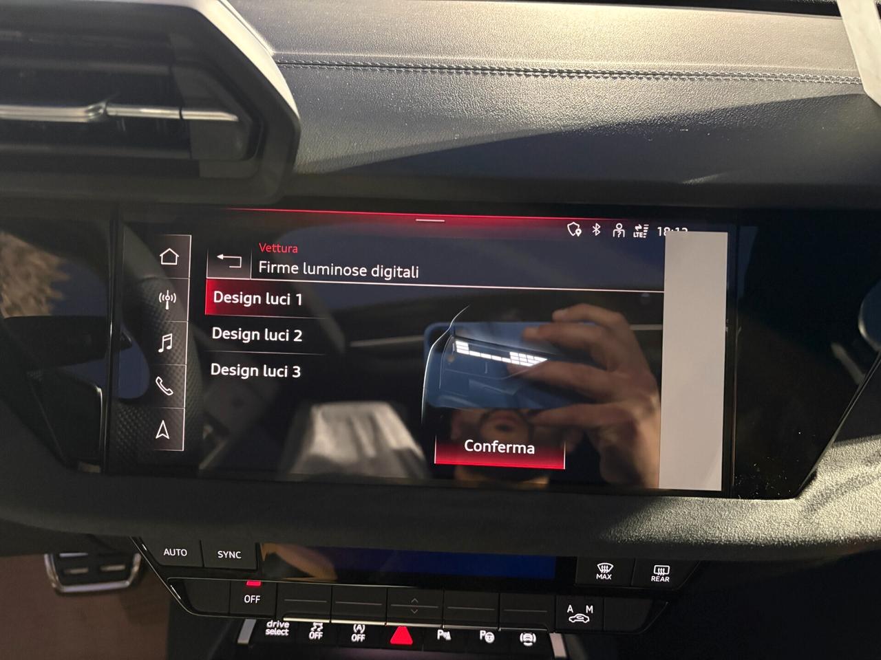 NEW Audi A3 SPB Black Line TDI 110Kw S Line Tronic TETTO PANORAMICO