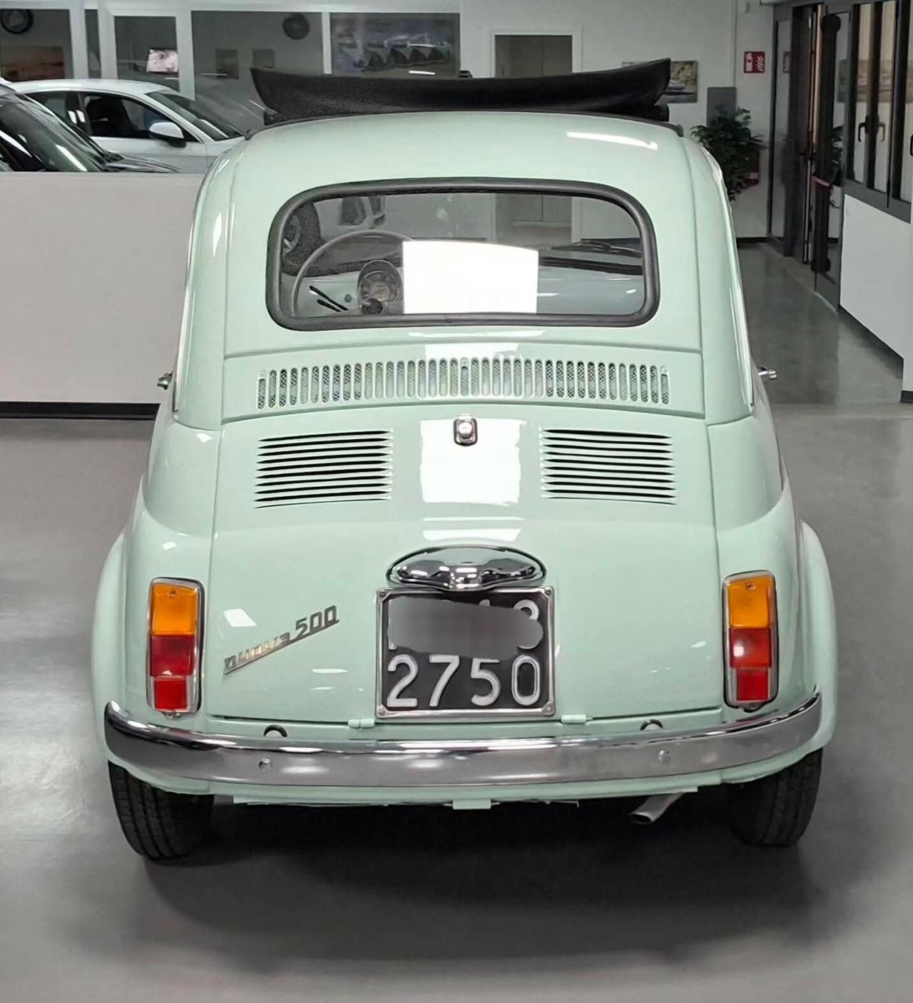 Fiat 500F uniproprietario Libretto e targhe originali