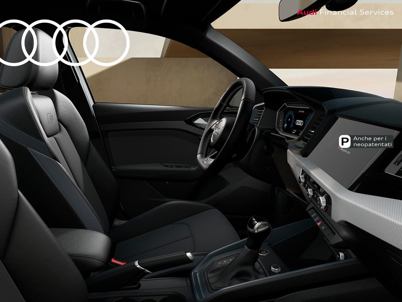 Audi A1 allstreet 30 1.0 tfsi identity contrast 116cv s tronic
