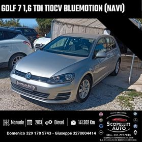 Golf 7 1.6 TDI 110cv BlueMotion (NAVI)