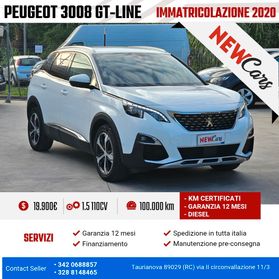 Peugeot 3008 BlueHDi 130 S&S GT Line