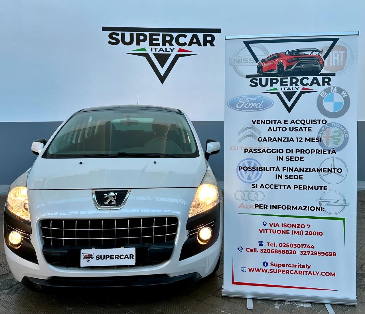 Peugeot 3008 1.6 Benz, uni prop, Euro 5, perfetta e garant