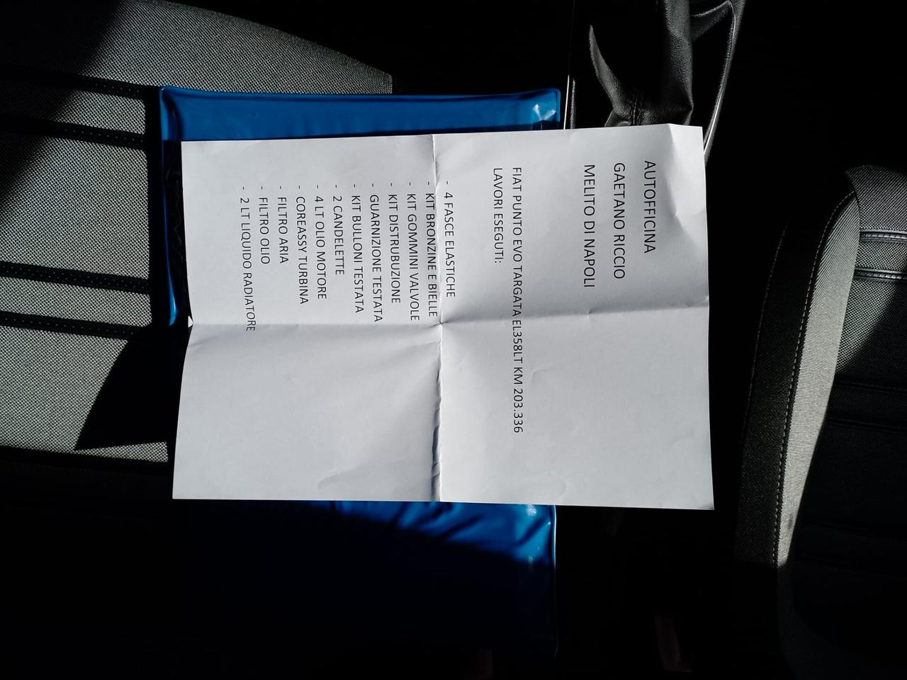 Fiat Punto Evo 1,3 Multijet 75Cv. Motore Rifatto