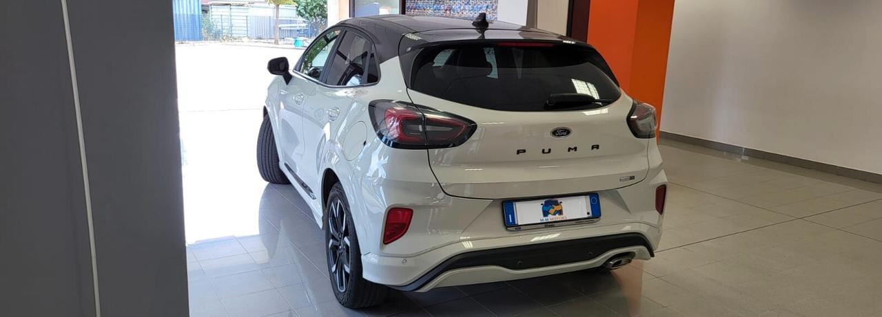 Ford Puma 1.0 EcoBoost Hybrid 125 CV S&S ST-Line- km 54.400- garanzia 12 mesi estendibile fino a 36 mesi.