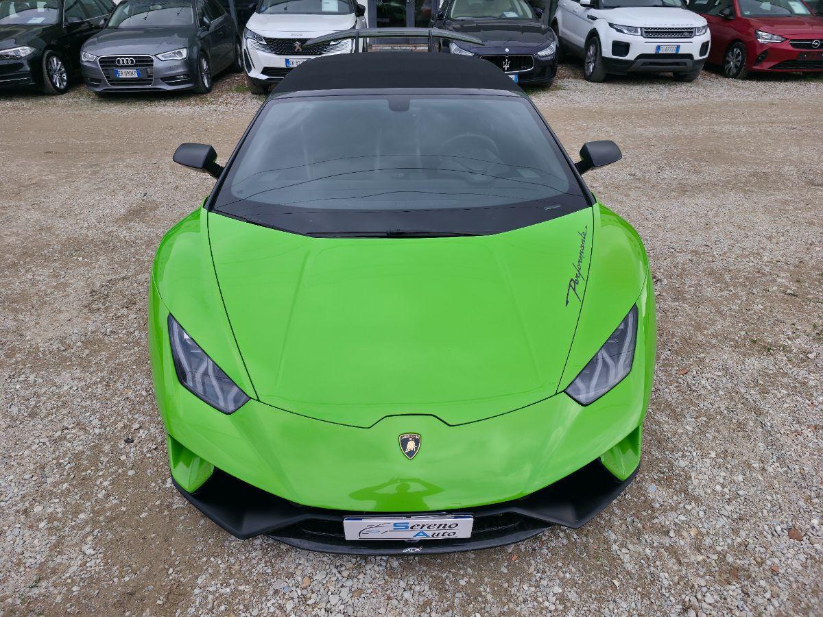 LAMBORGHINI HURACAN SPYDER PERFORMANTE NOLEGGIO