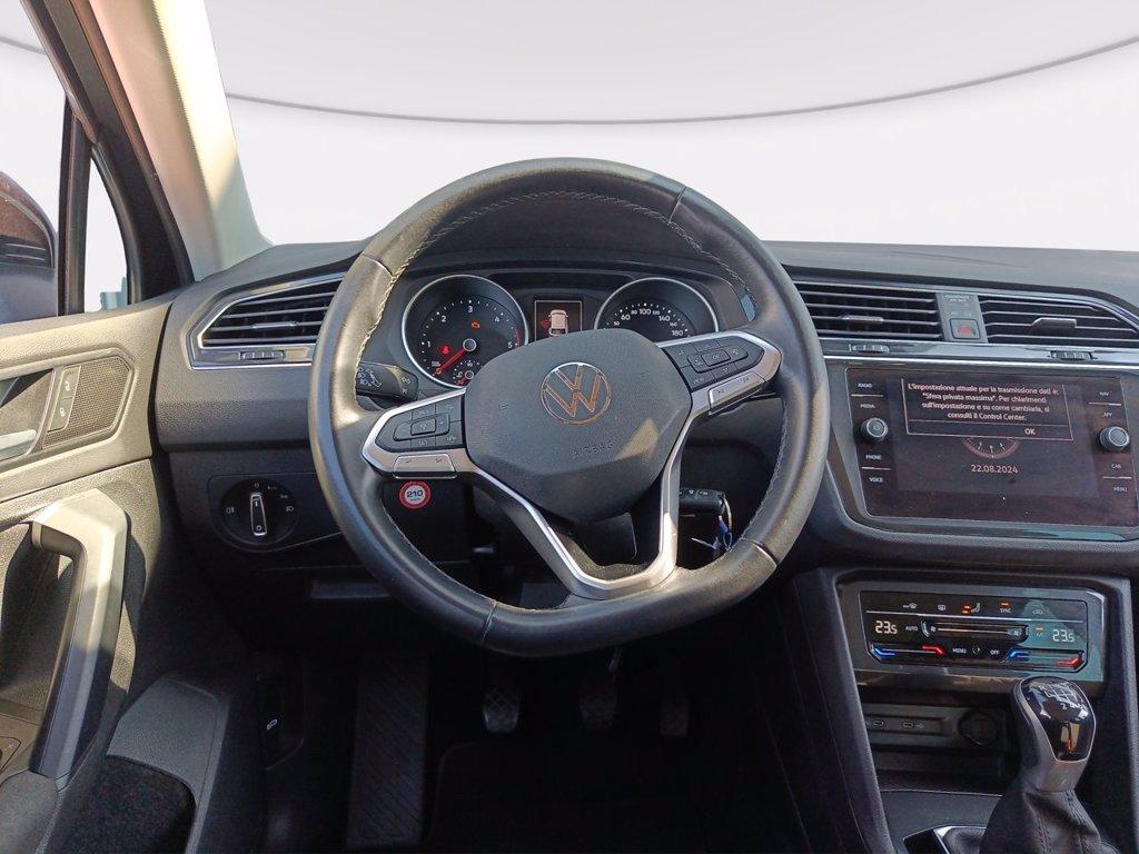 VOLKSWAGEN Tiguan 2.0 tdi life 122cv del 2021