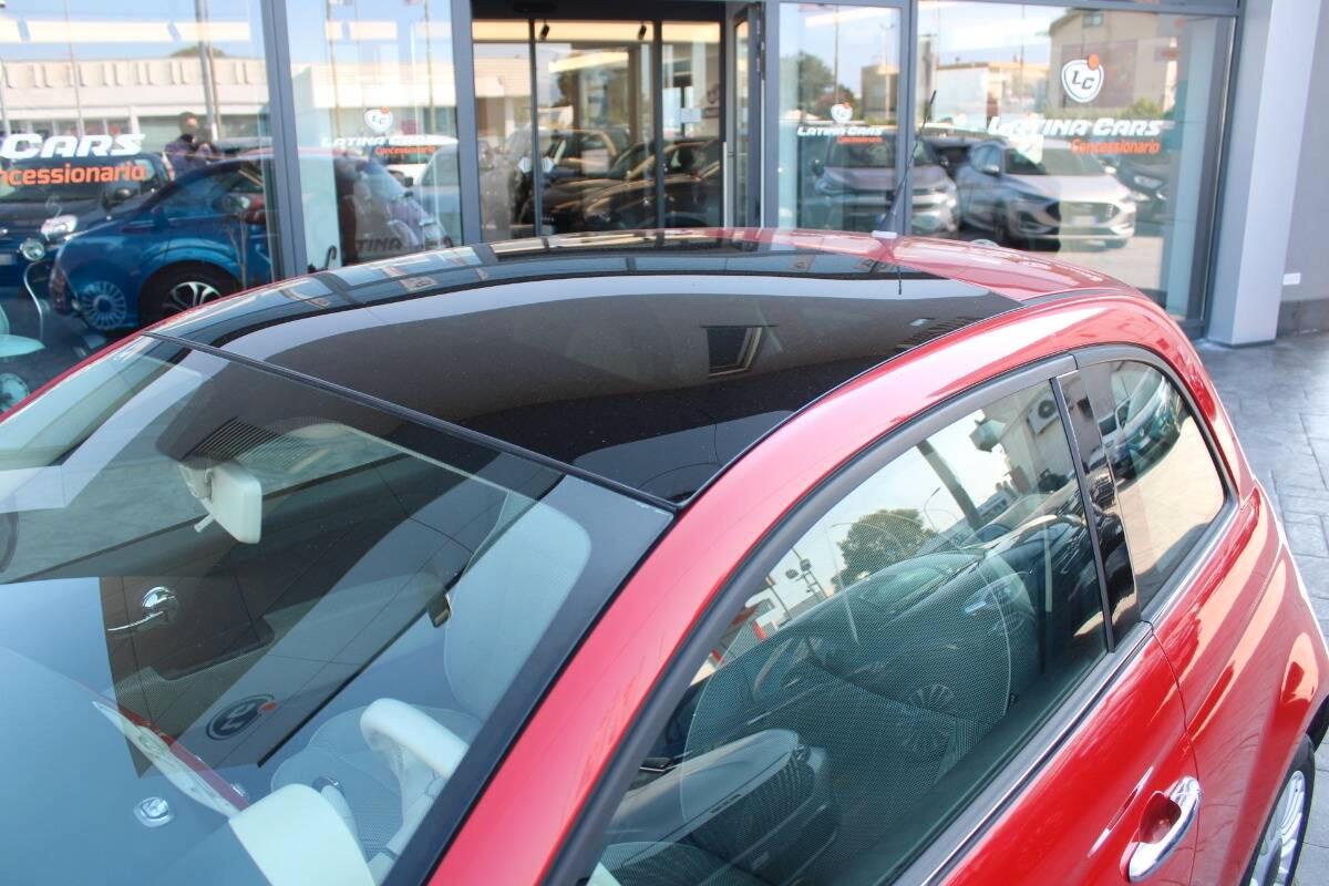 Fiat 500 1.2 Lounge 69cv con TETTO PANORAMICO