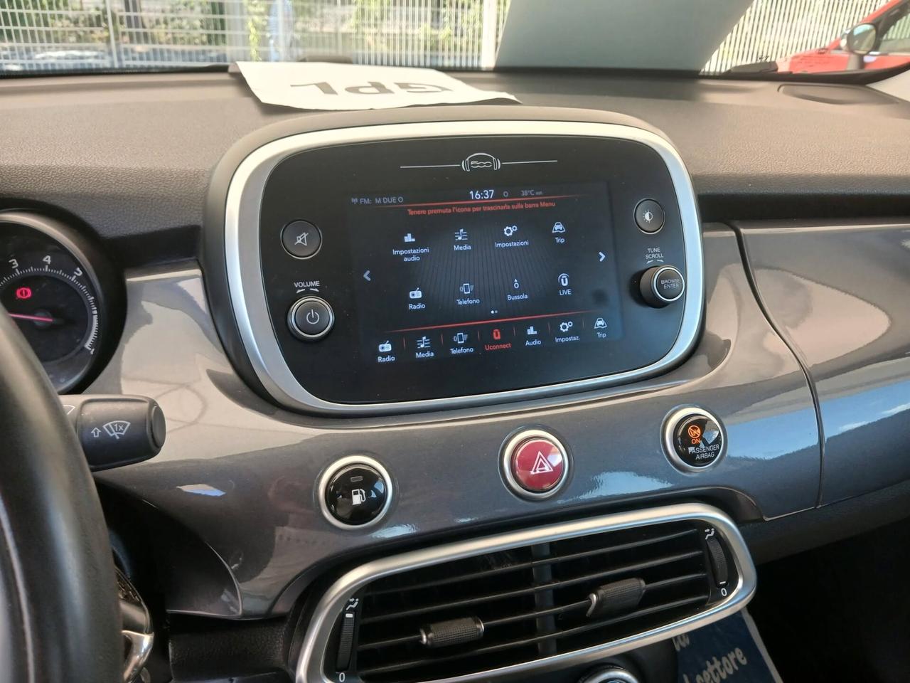 Fiat 500X 1.4 T-Jet 120 CV GPL Lounge KM 123000 GARANZIA DOPPIA CHIAVE PREZZO REALE NO FORMULA FINANZ.