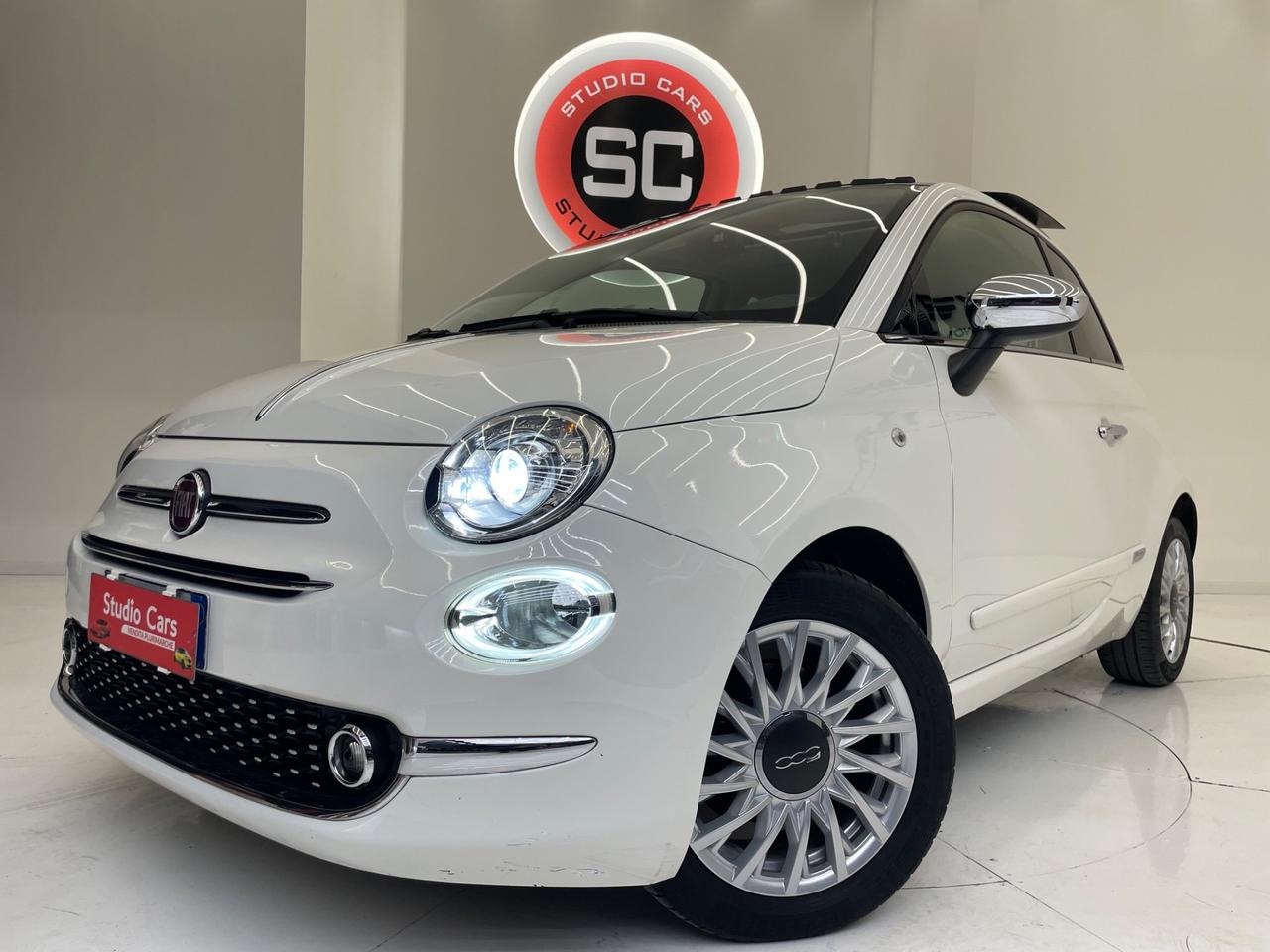 Fiat 500 1.2 Lounge 69CV*Tetto*Pelle*Navi