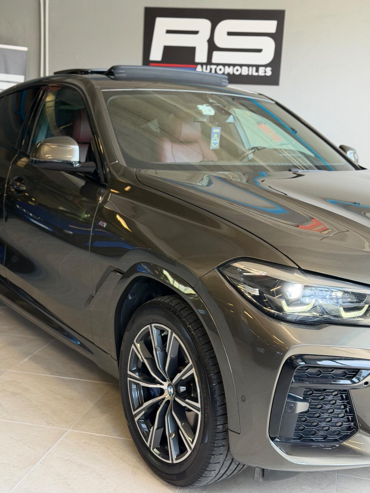 Bmw X6 xDRIVE30d MSPORT EURO6 KMCERT GARANZ UNICOPR