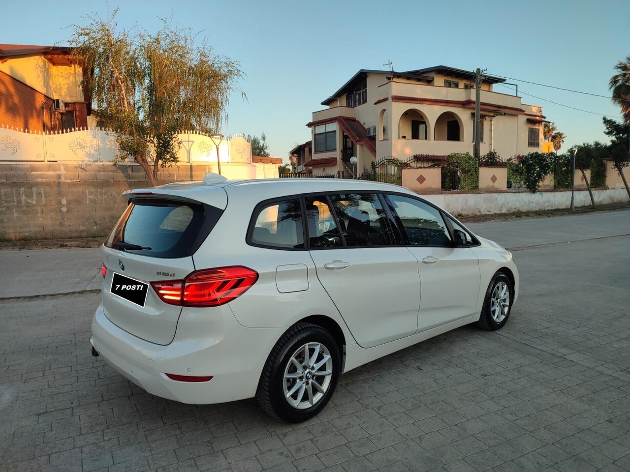 Bmw 216 D 7 POSTI GRAN TOURER 1.5 D 115 CV NAVIGATORE