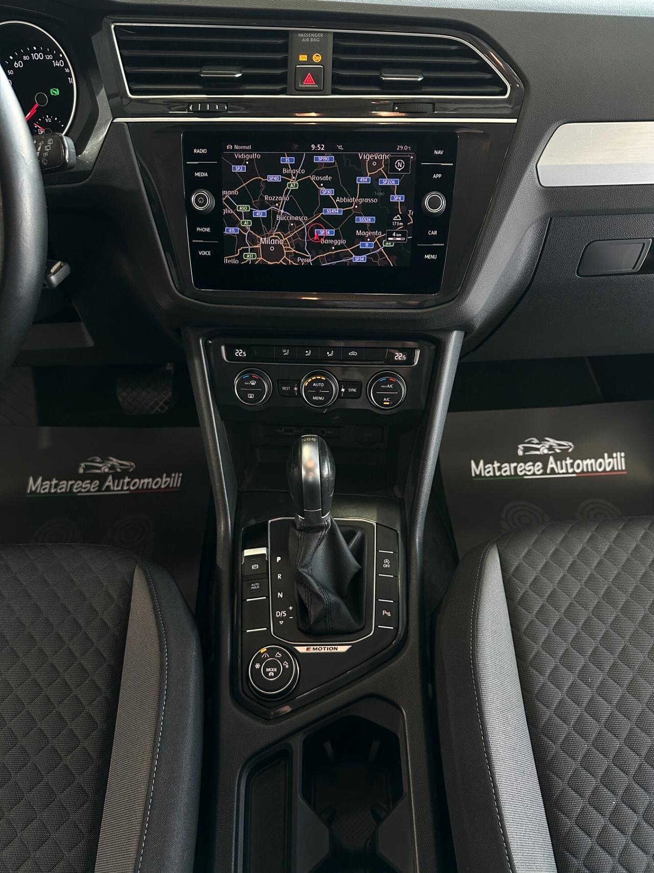 Volkswagen Tiguan 2.0 TDI 150cv 4Motion DSG Navi CarPlay Trizona Certificata