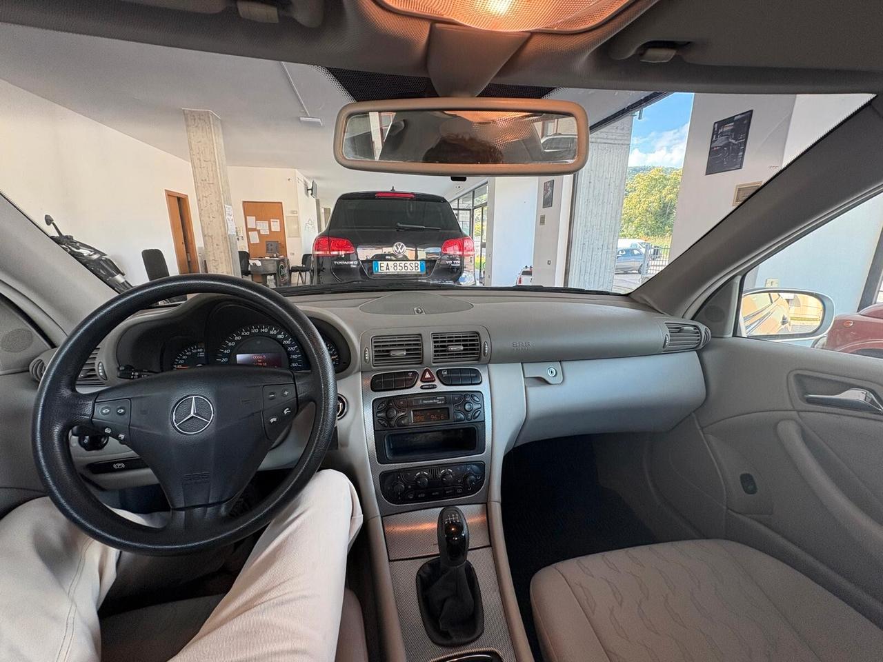 Mercedes-benz C 180 MERCEDES BENZ KOMPRESSOR SPORTCOUPE ISCRITTA ASI