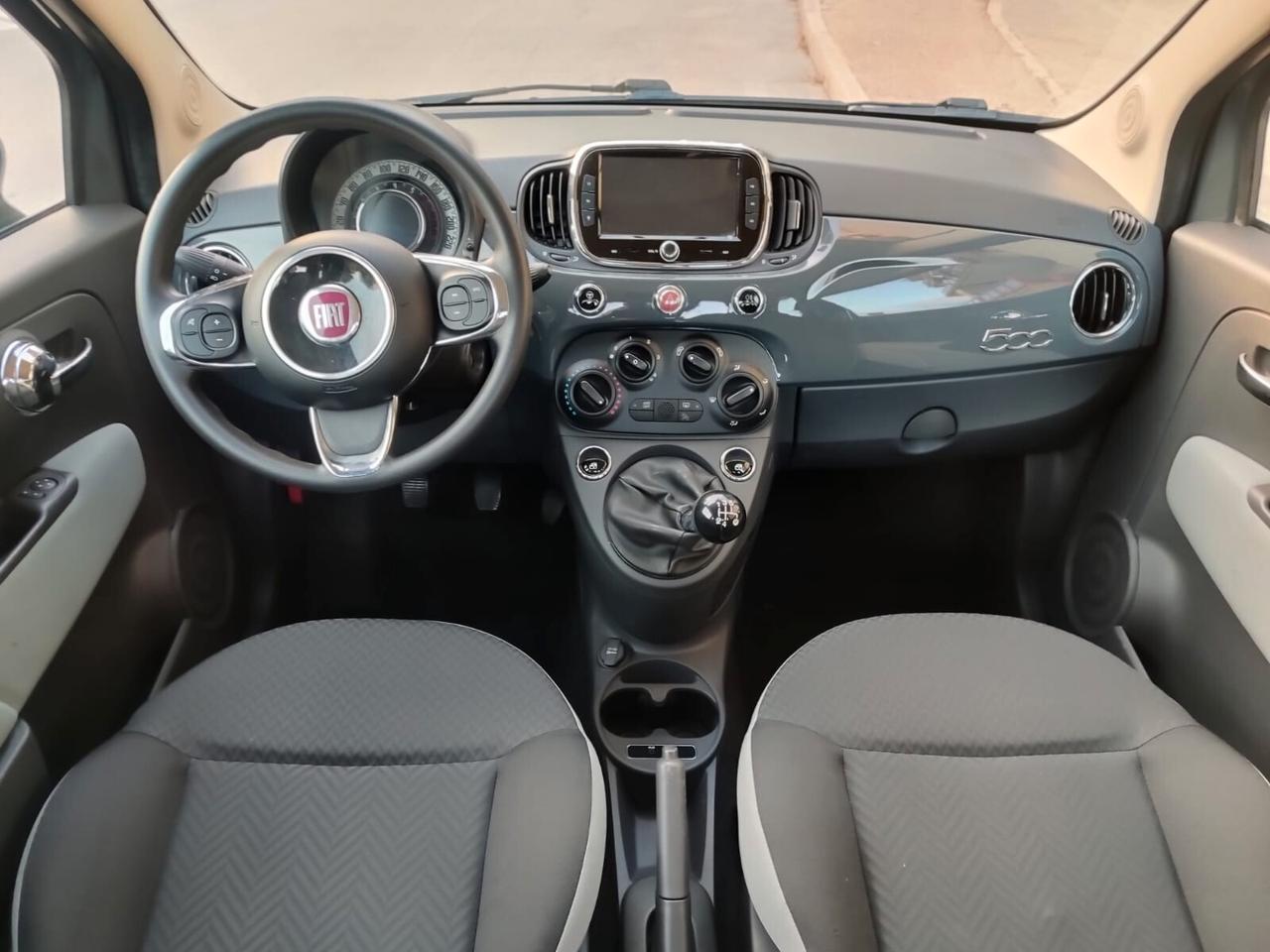 Fiat 500 1.2 BENZ.69CV 2017 ( KM 86600)