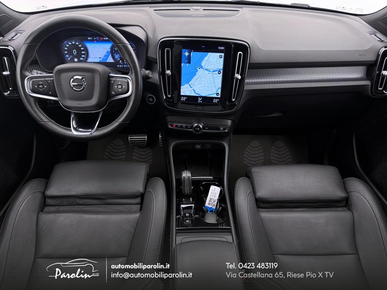 Volvo XC40 2.0 b5 R-design awd auto Tetto-Pelle-360°