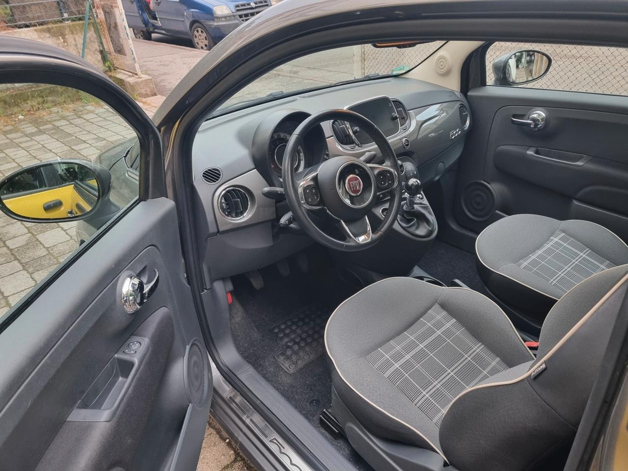 Fiat 500 1.2 Lounge 69 cv anno 11/2017 km 60000