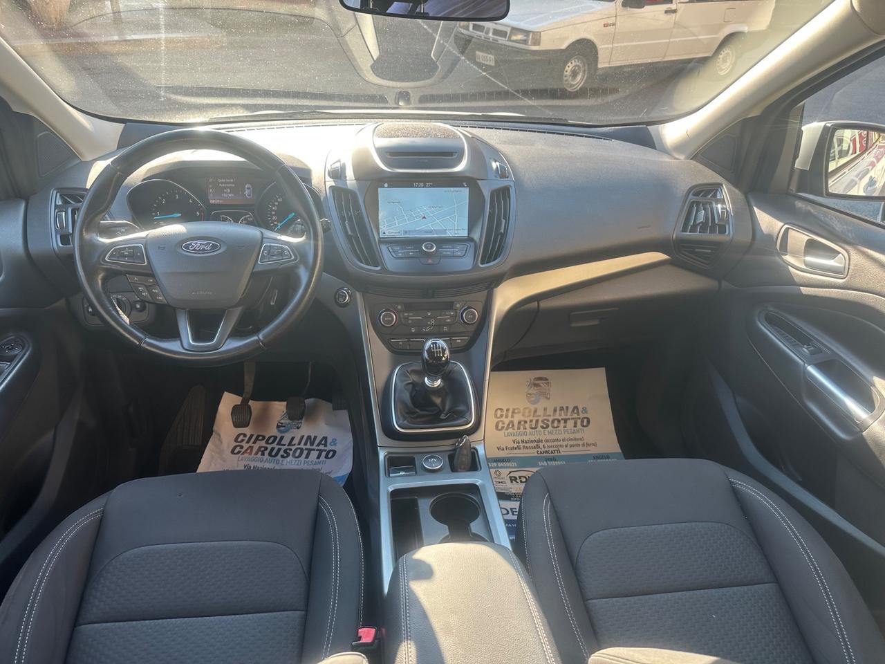 Ford Kuga 2.0 TDCI 150 CV AWD 9/2018 KM98500 CERT 1PROP