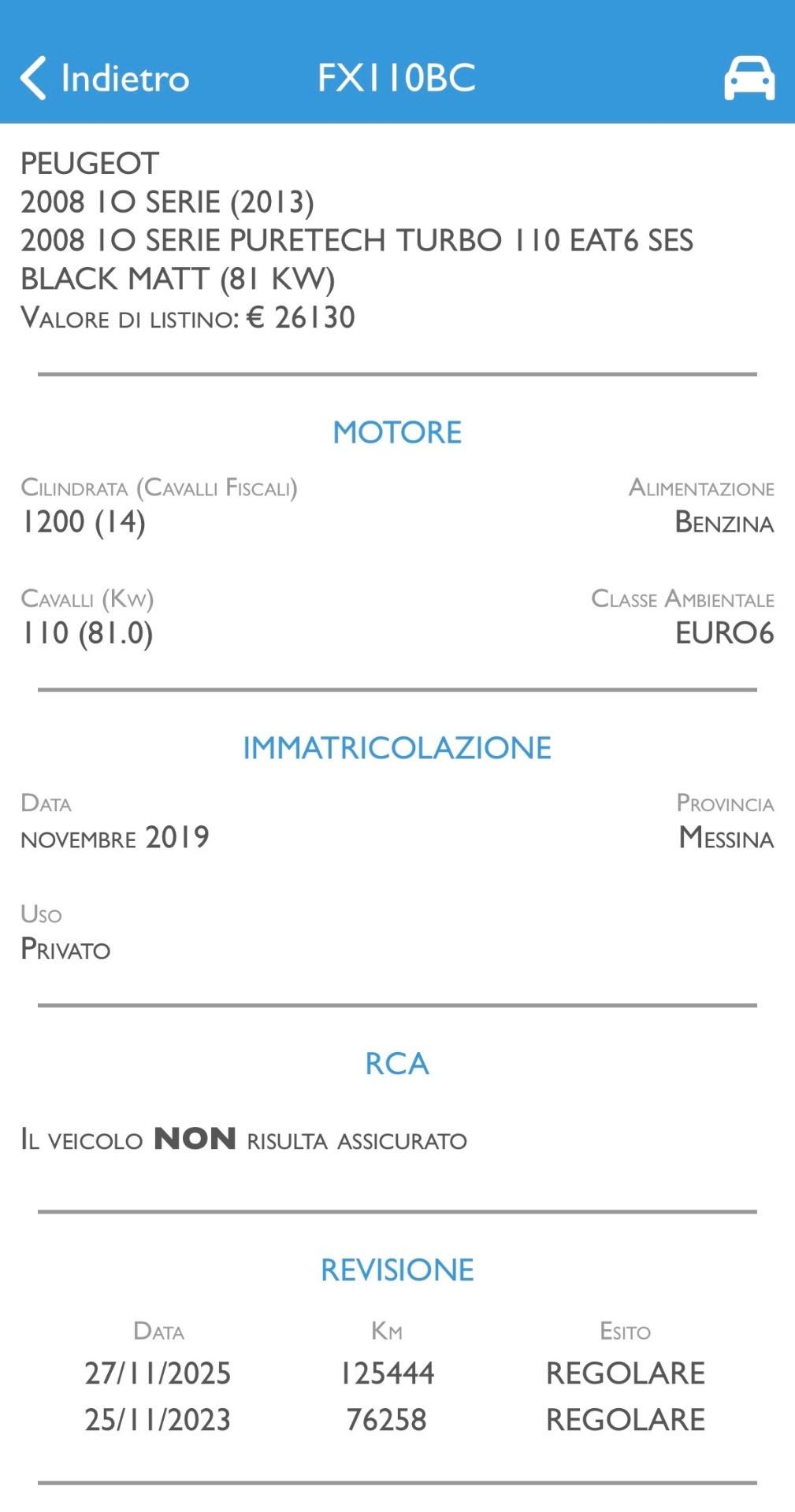 Peugeot 2008 PureTech 1.2 110 Cv EAT6 - 11/2019