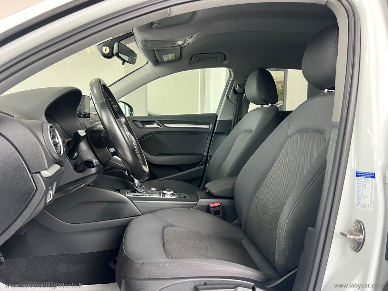 AUDI A3 SPB 2.0 TDI 150 CV STRONIC BUSINESS - 2018