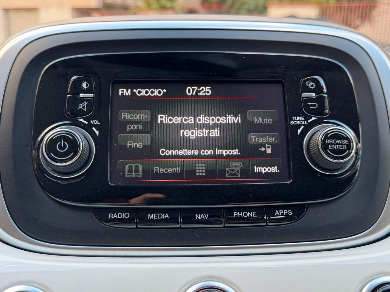 FIAT 500X 1.6 MJ 120 CV. LOUNGE E6 NAVI+CERCHI+XENO