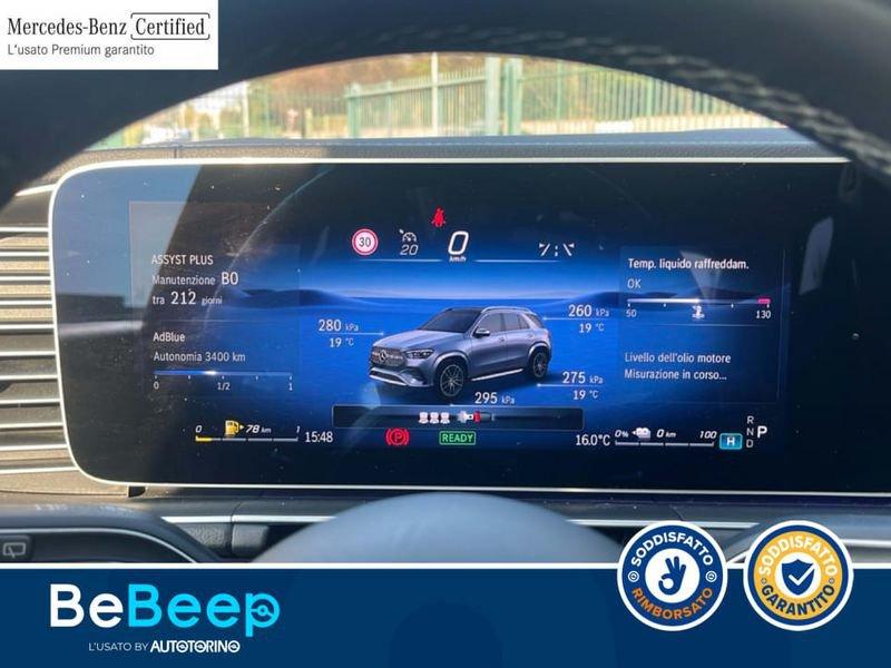 Mercedes-Benz GLE 350 DE PHEV AMG LINE PREMIUM 4MATIC AUTO