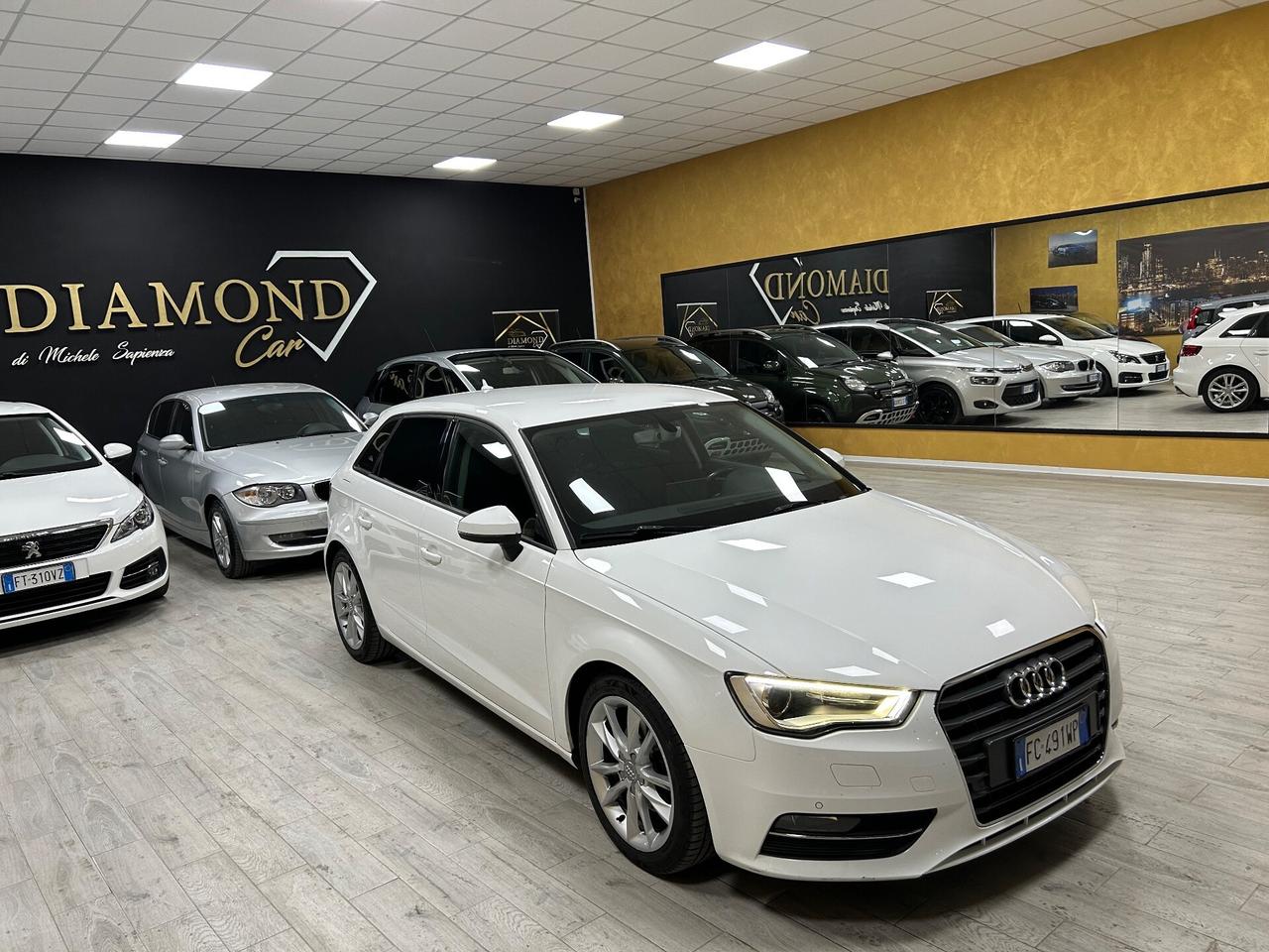 AUDI A3 1.6 Tdi 110 cv “NAVI/LED/VETRI OSC”-2016