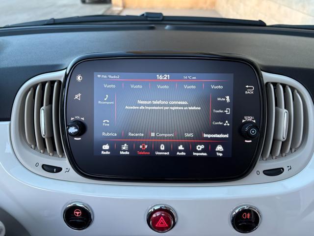 FIAT 500C 1.0 Hybrid Dolcevita CARPLAY-SENSORI