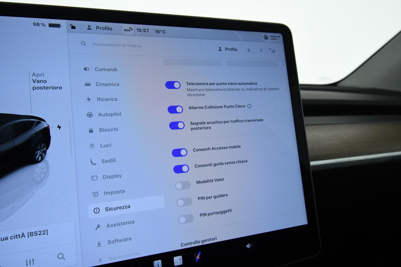 TESLA Model Y Long Range Dual Motor awd PILOTA AUTOMATICO+CAMERA+ACC