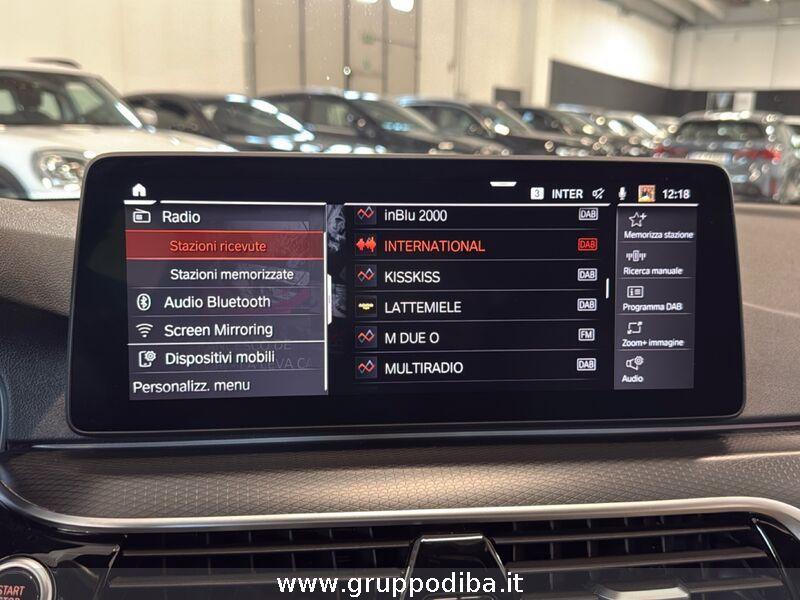 BMW Serie 5 G31 2020 Touring LCI D 520d Touring mhev 48V xdrive Msport auto