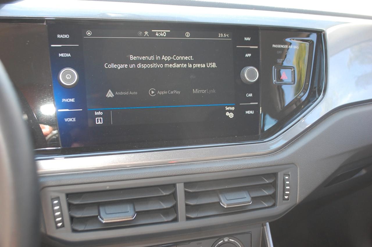 Volkswagen Polo 1.0 tsi Style 95CV Uff Italy IQ.Light Cockpit App