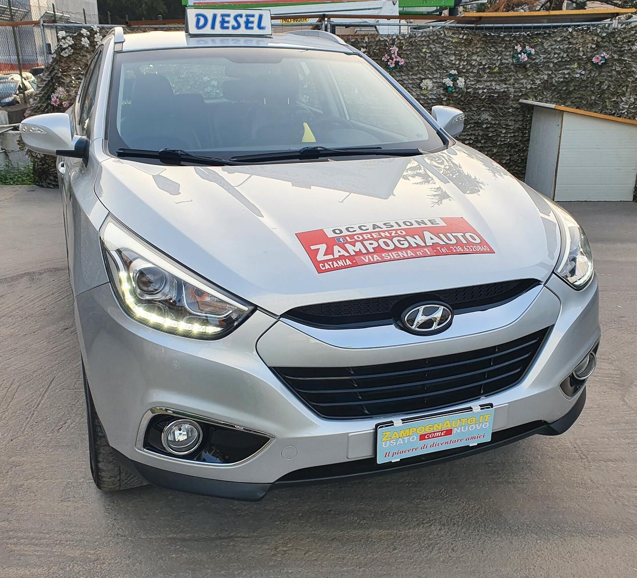 Hyundai iX35 1.7 CRDi 2WD XPossible RETROCAMERA NAVIGATORE FINANZIABILE ZAMPOGNAUTO CT