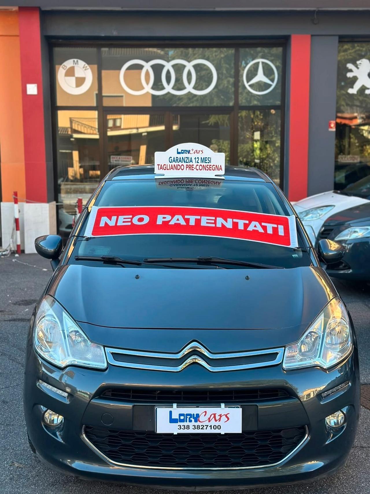 Citroen C3 PureTech 82 Exclusive NEOPATENTATI