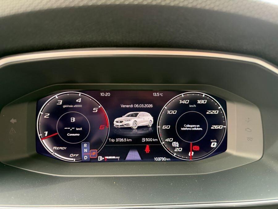 SEAT LEON SW 2.0 TDI 150 CV DSG CERTIFICATA ITALIA