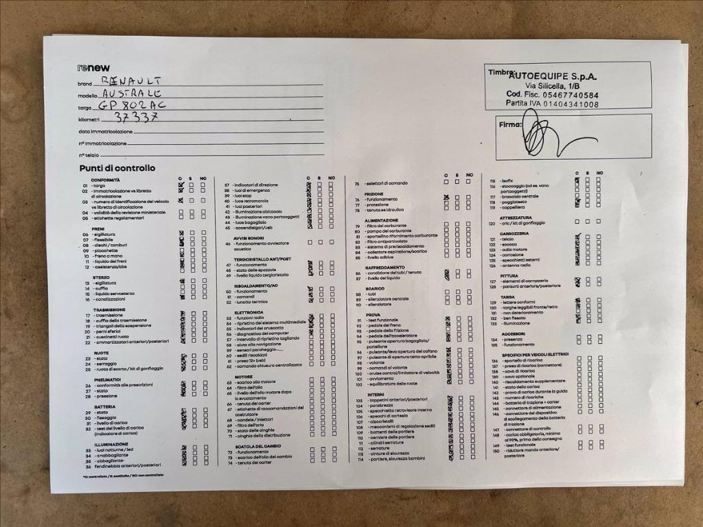 RENAULT Austral 1.2 E-Tech full hybrid Techno 200cv auto del 2023