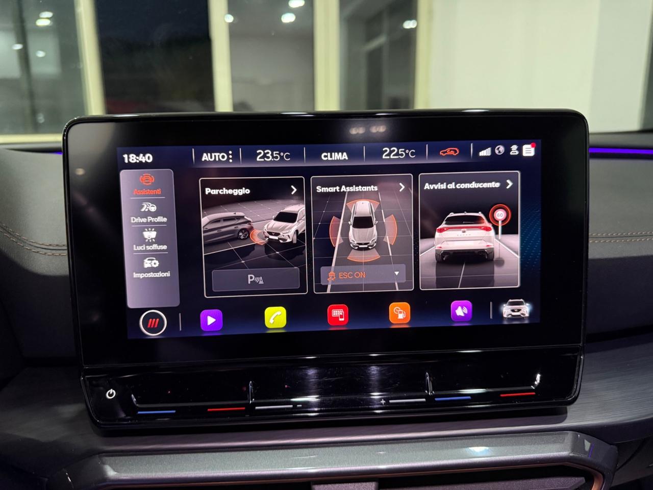 Cupra Formentor TSI 150cv DSG+BLACK EDITION/AMBIENT2023