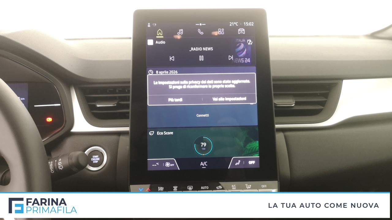 RENAULT Symbioz 1.6 E-Tech full hybrid Evolution 145cv auto