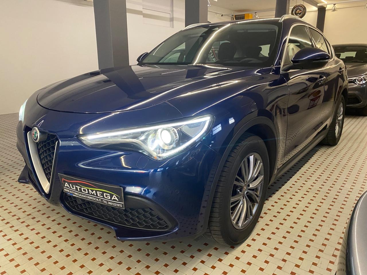 Alfa Romeo Stelvio 2.2 t Blu Montecarlo 160cv Aziendale