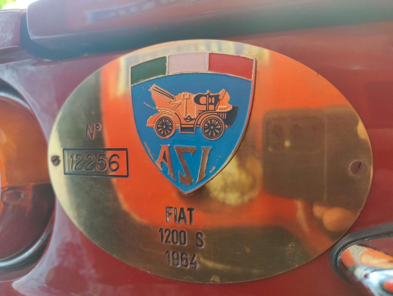 Fiat 1200 S OSI TARGATA ORO