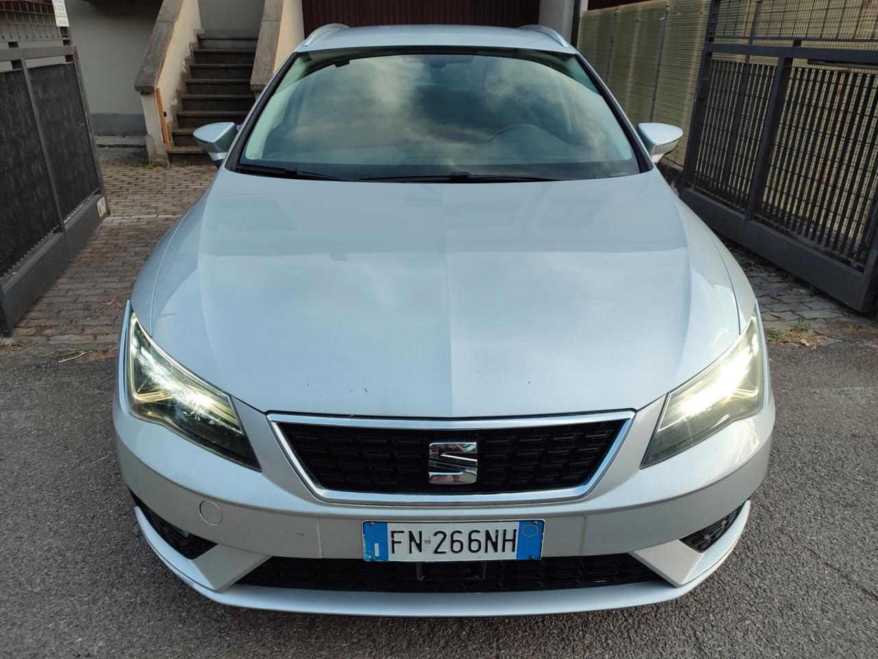 SEAT LEON 1.4TGI ST DSG 2018 A METANO DI CASA EURO6D